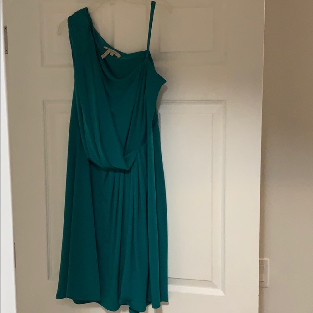 BCBG One shoulder dress